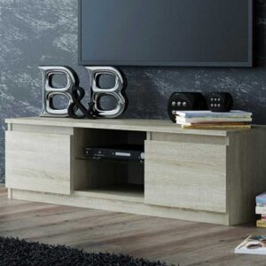2 Door Cabinet TV Console Stand