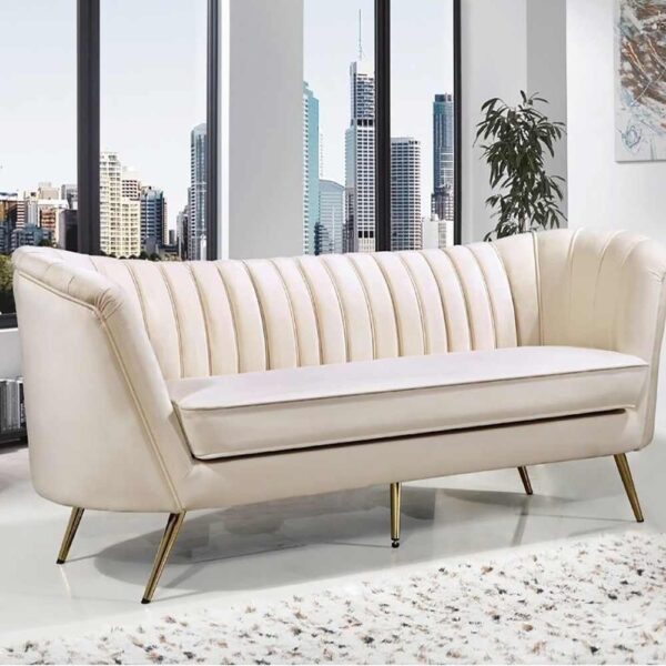 Alexandrea 3 Seater Velvet Sofa