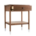 Gia Walnut Nightstand