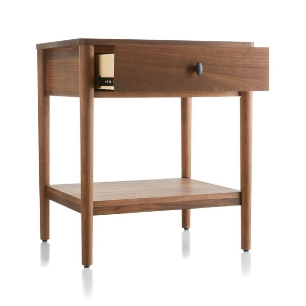 Gia Walnut Nightstand