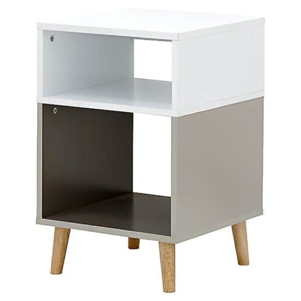 Modena White Side Table