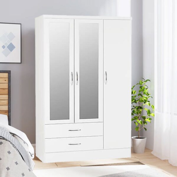 White Drawer Wardrobe