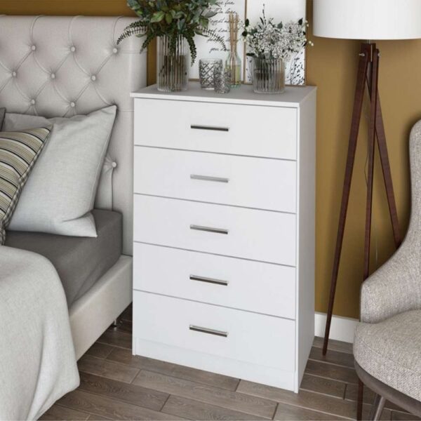 Solid Ply Wood Metro 5-Drawer Chest