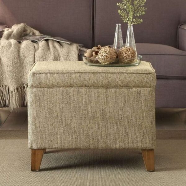 Square Hassel Storage Ottoman