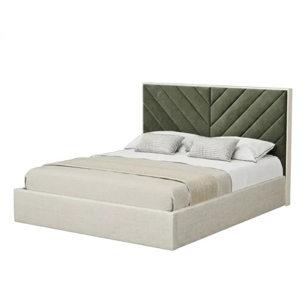 cross line tufted bed