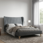 wing back bed