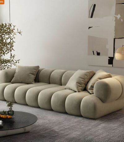 Soft Fleece Cloud Sofa Design