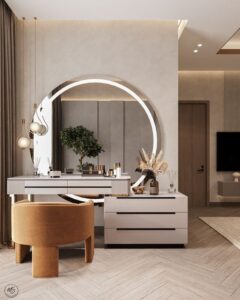 Regal Dressing Table with Mirror