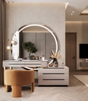 Regal Dressing Table with Mirror