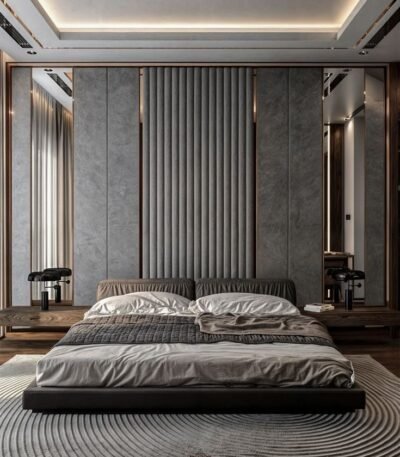 Grand Aura Wall Panel Bed