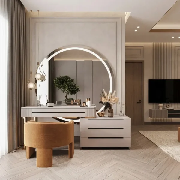Regal Dressing Table with Mirror
