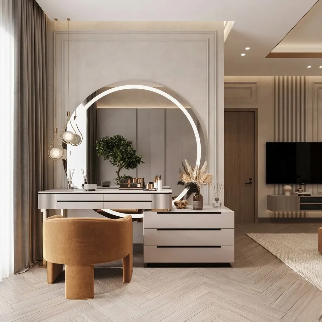 Regal Dressing Table with Mirror