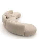 Tokio Curved Sofa for Living Room – Modern, Comfortable Seating