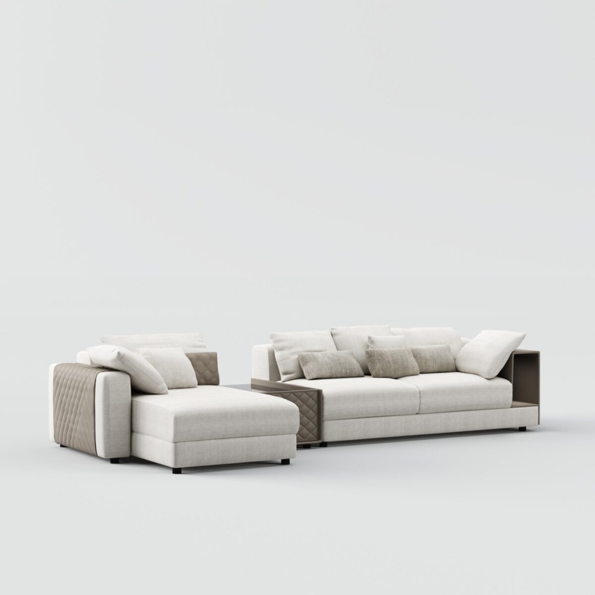 Luxury Modern Upholstered Sofa – Stylish & Comfortable Seating