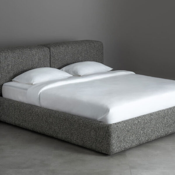 Contemporary Upholstered Storage Bed
