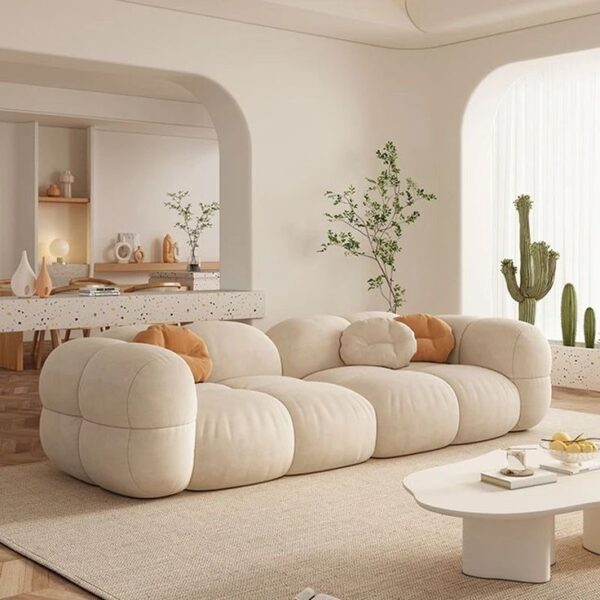 Cream Style Cloud Sofa