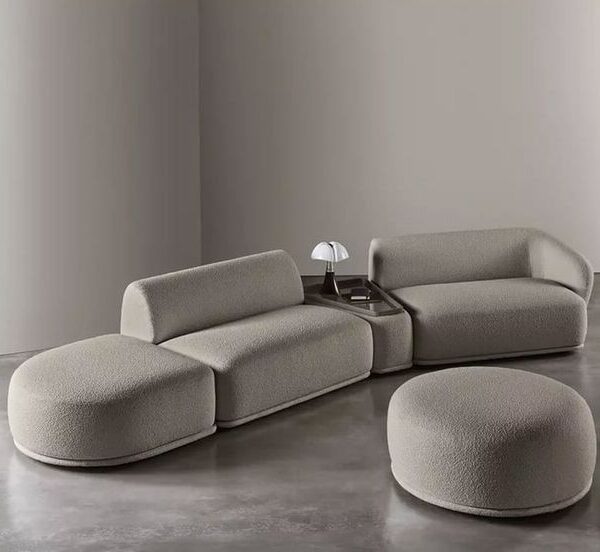 CalmStone Curve Modular Sofa