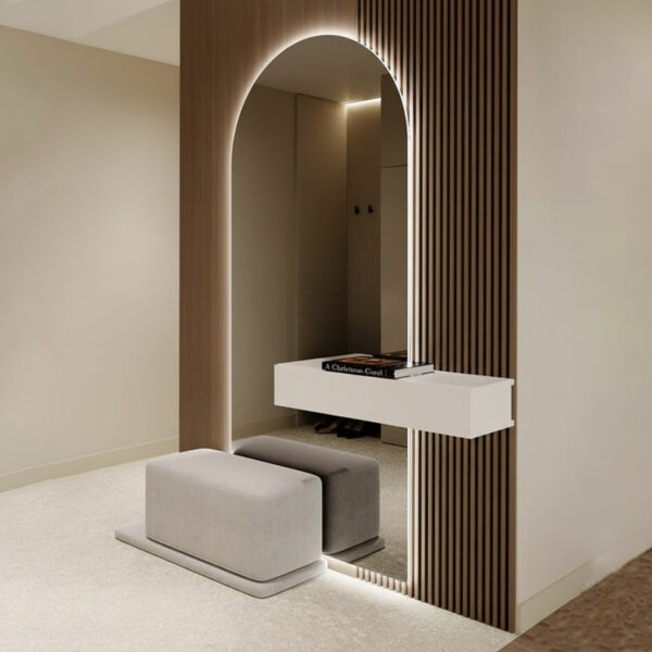 ArcLume LED Wall Panel Dressing Table