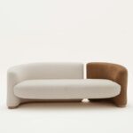 Dualis Curve Two-Tone Sofa