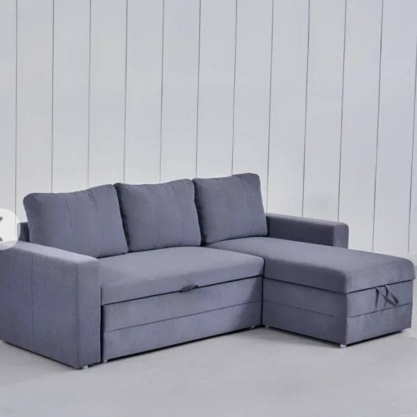 l SHAPE SOFA BED