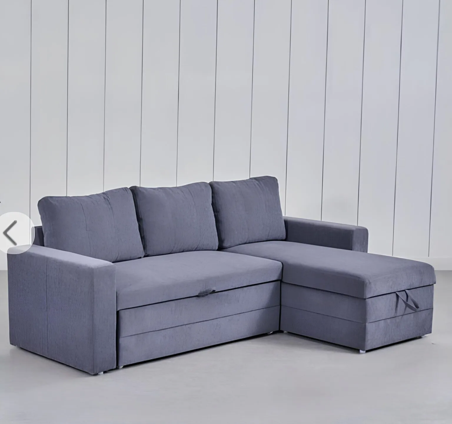 l SHAPE SOFA BED