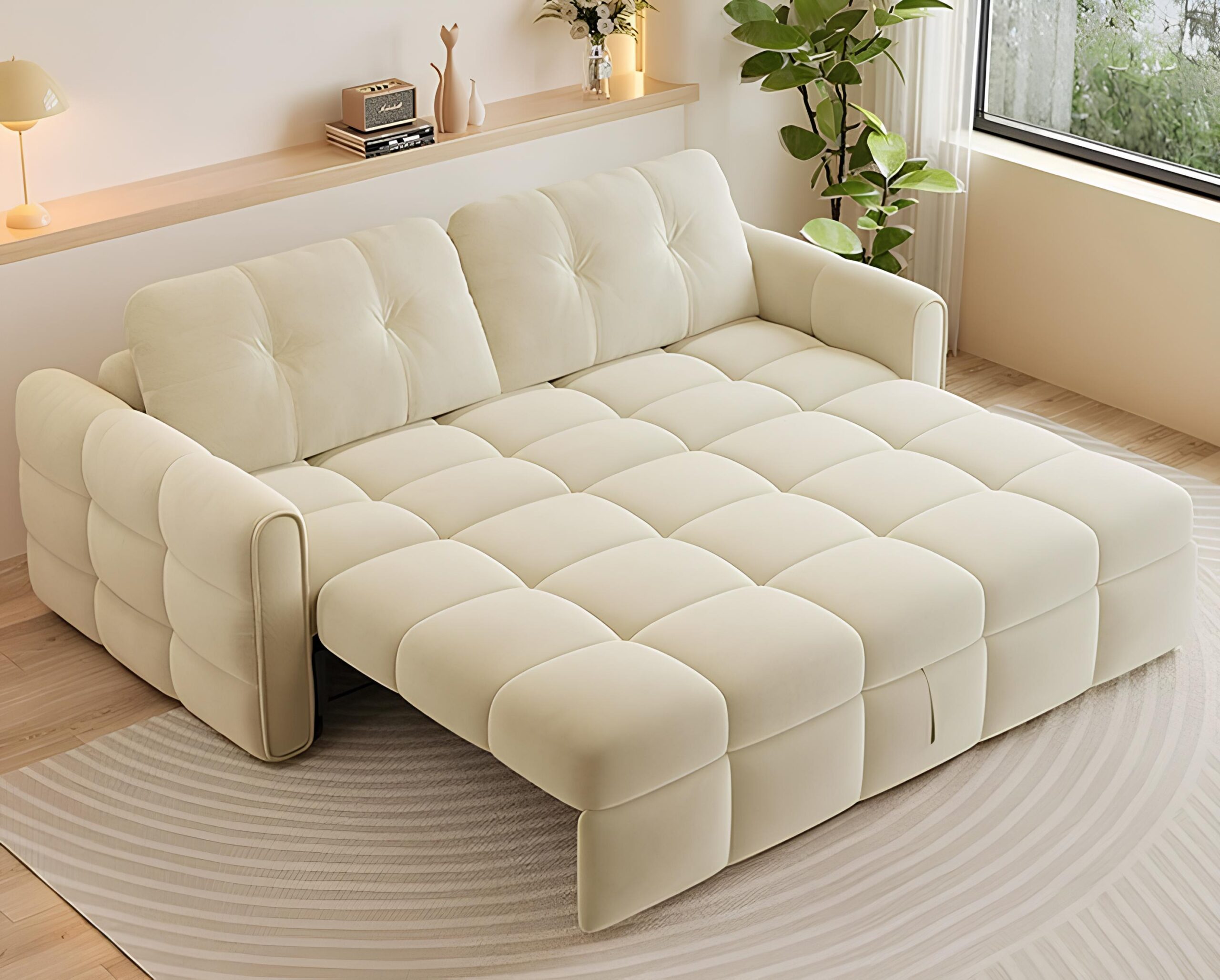 Sofa Cum Bed PlushAura Elite