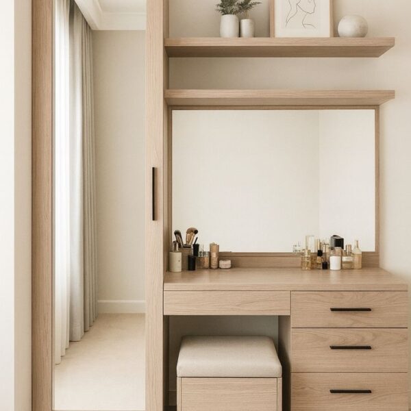 MaisonLuxe Glow Dressing Table Set