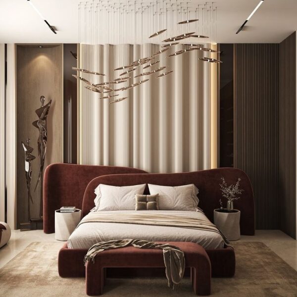 Altivelle High-Headboard Signature Bed