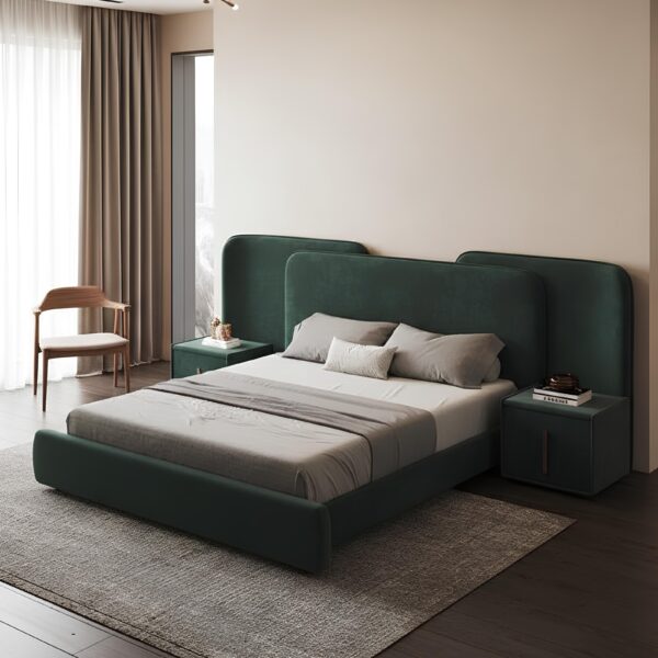 Valtoro Grande High-Headboard Bed
