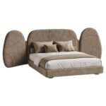 Zenvora Arcveil High Headboard Bed