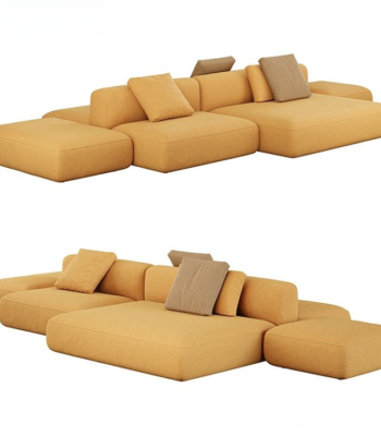 Alina Low-Back Platform Sectional