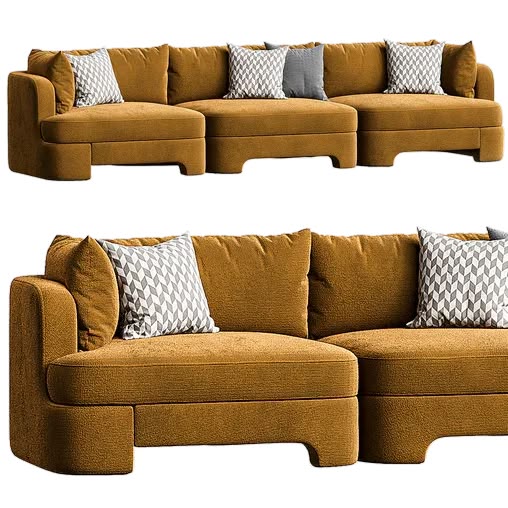 Avyra PureForm Geometry Sofa