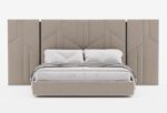 Aurestia Geo High Headboard Bed