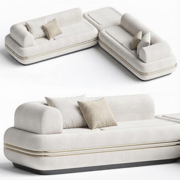 Goldline Band Modular Sofa