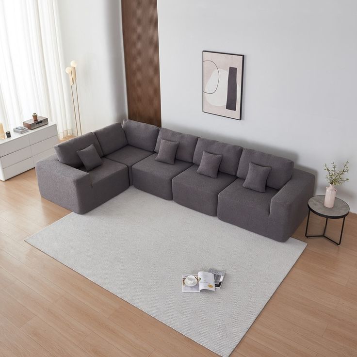 grey sectional sofa couch