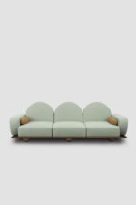 Mintara Luxe Arc Statement Sofa