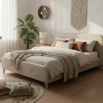 Virelisse ReadyMade Luxe Upholstered Bed