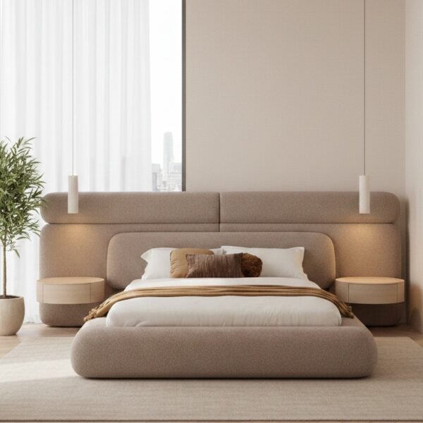 Maison Virelle Grand High Headboard Bed