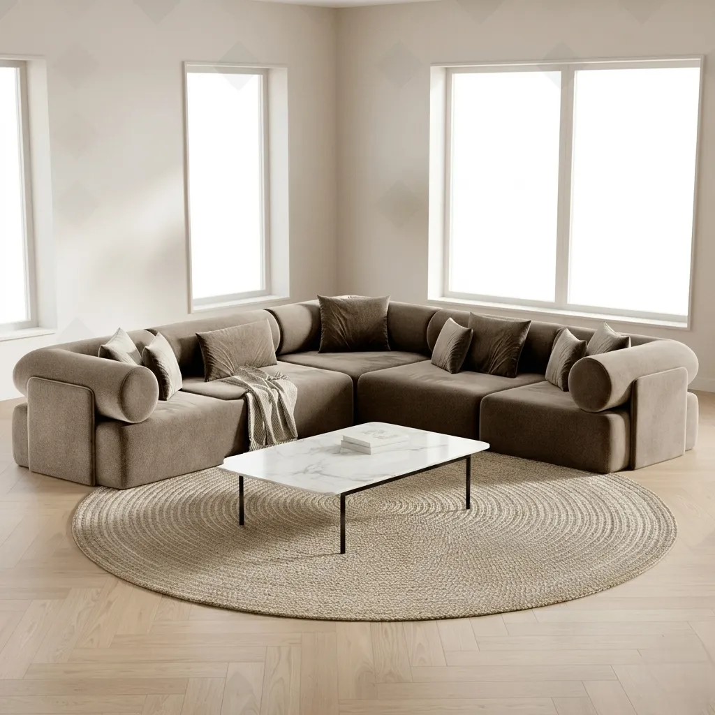Cazira Soft Curve Lounge