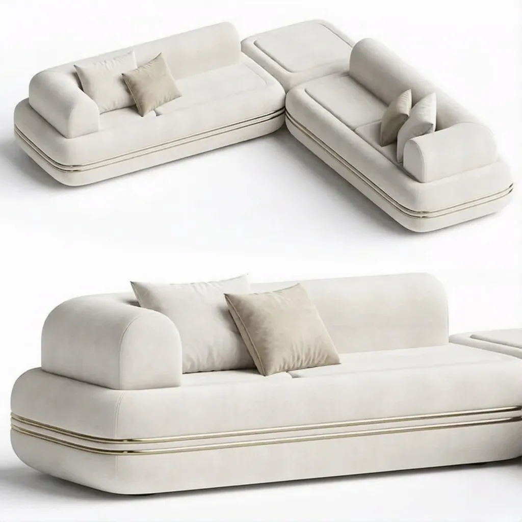 Goldline Band Modular Sofa