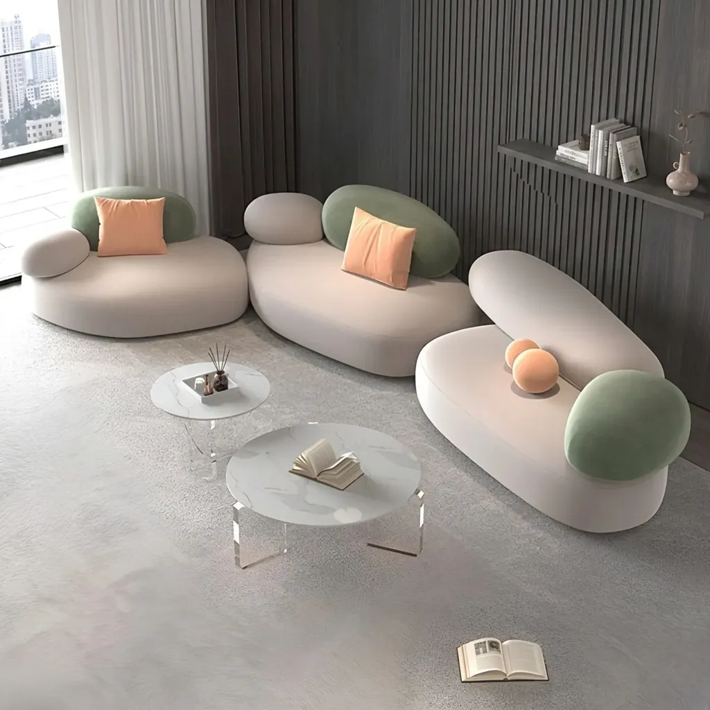 Elowen Organic Flow Corner Sofa