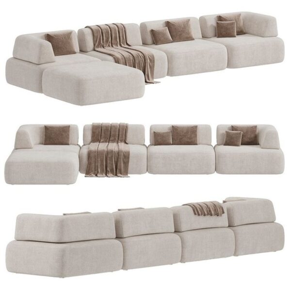 Calvio Modern Signature Block Sectional