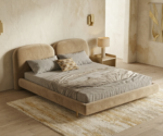 Celvio Minimal Curve Platform Bed