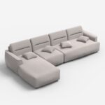 Bania Modern Living Chaise Sofa