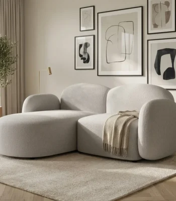 Aluxe Cozy Elegant Lounge Sofa
